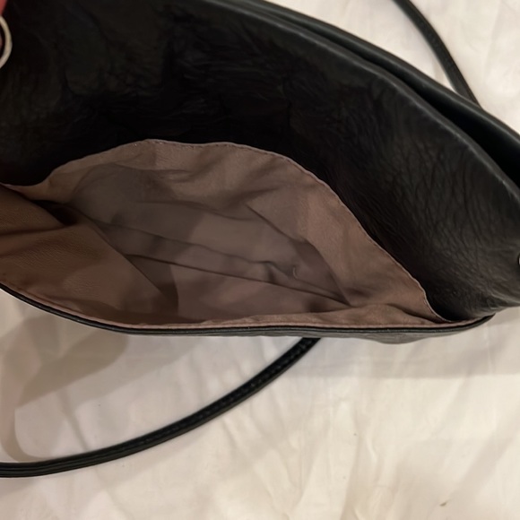 Margot New York black leather cross body purse - Picture 6 of 6